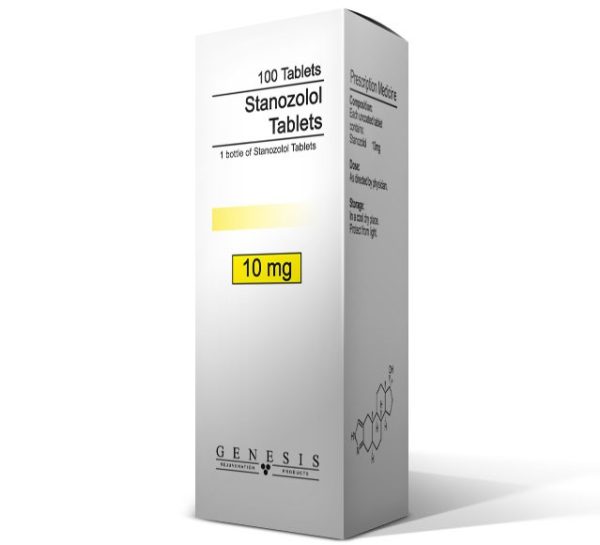 STANOZOLOL 10 mg Tabletten Genesis 100tabs (Winstrol)