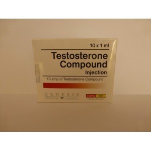 Testosteron Compound Injektion 250 mg Genesis 10 amps [10x250mg/1ml]