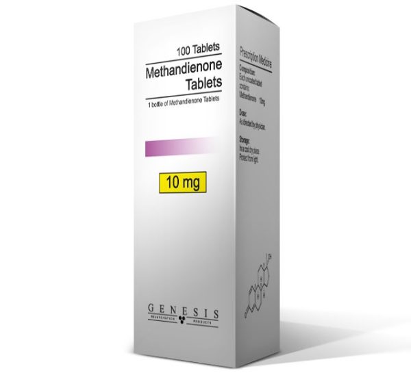 Methandienone Tabletten 10 mg Genesis 100 Tabletten (Dianabol)
