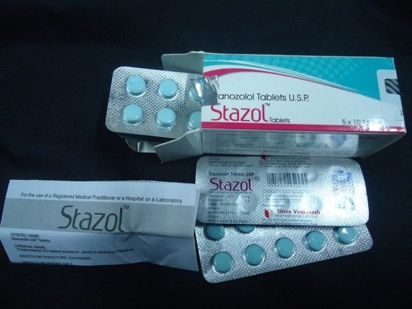 Stazol Tabletten Shree Venkatesh (Winstrol, Stanozolol) 50tabs (10mg/Tab)