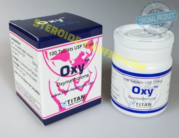 Oxy Titan HealthCare (Oxymethlone, Anadrol) 100tabs (50mg/Tab)