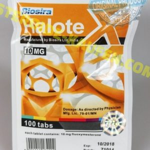 Halotex Biosira (Halotestin, Fluoxymesterone) 100tabs (10mg/Tab)