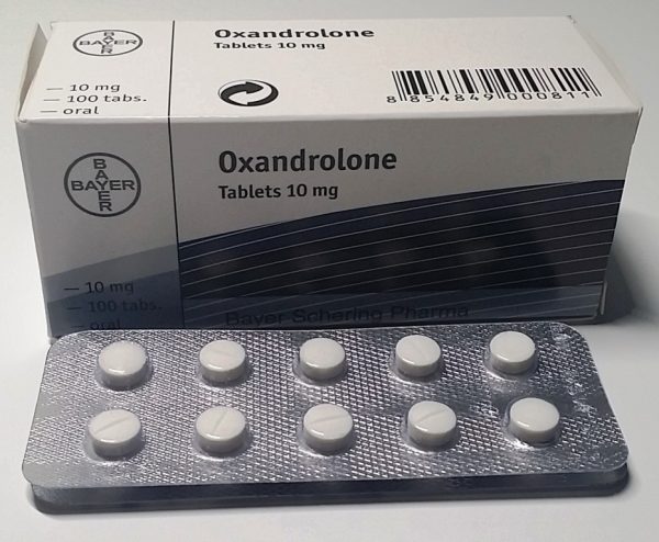 Oxandrolone 10mg Bayer 100 tabs [10mg/tab]