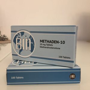 Methaden-10 BM Pharmaceuticals 100 tabs [10mg/tab]